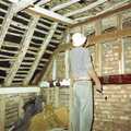 The Old Man pulls some nails out, Hale-Bopp and Bedroom Demolition, Brome, Suffolk - 10th May 1997