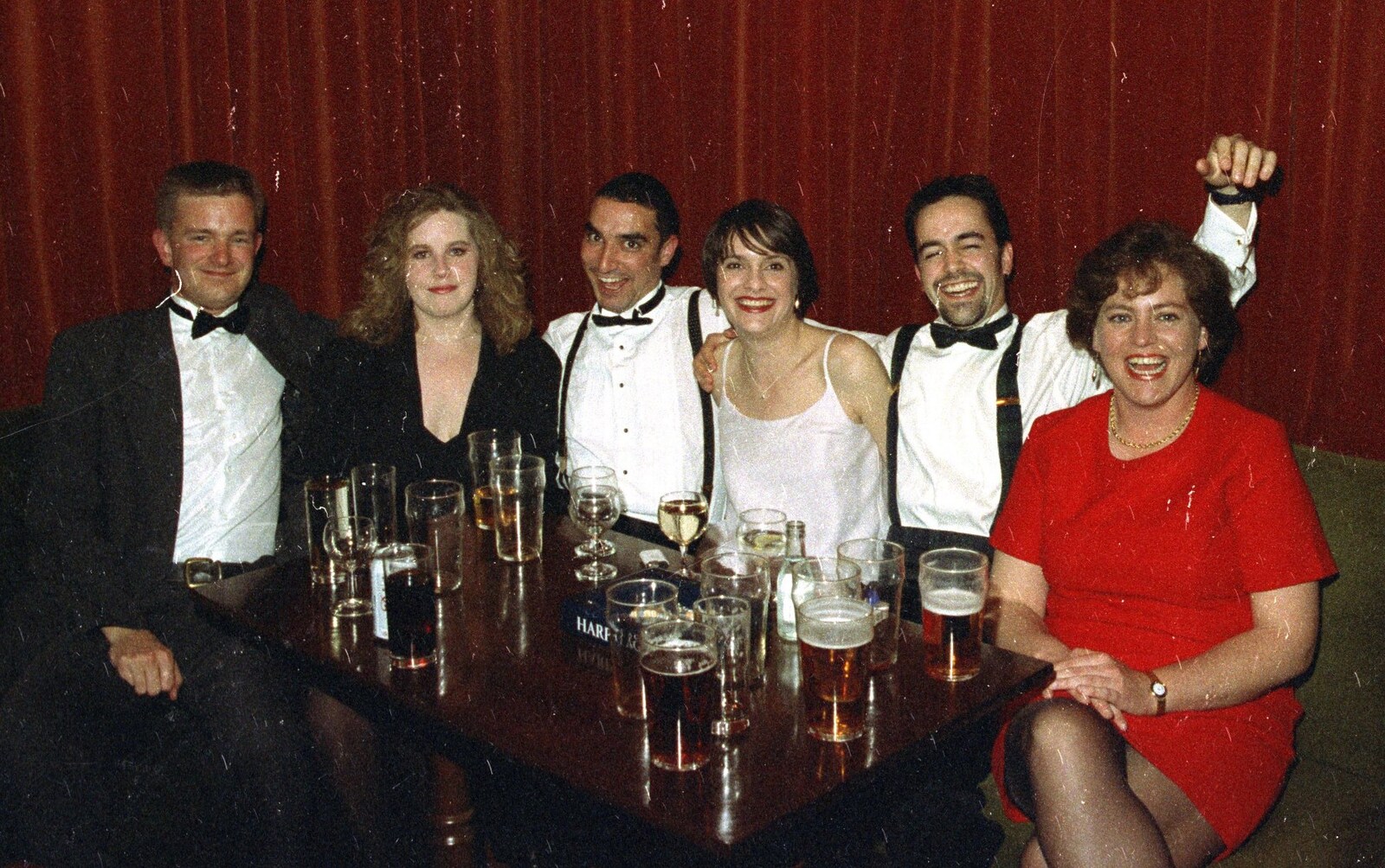 Nosher in the SCC Social Club from CISU at the Suffolk College May Ball, Ipswich, Suffolk - 11th May 1997