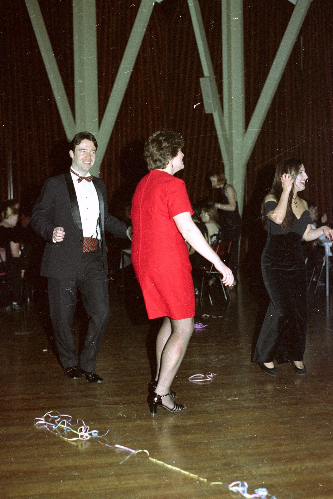 Tim does some, what looks like, dad dancing from CISU at the Suffolk College May Ball, Ipswich, Suffolk - 11th May 1997
