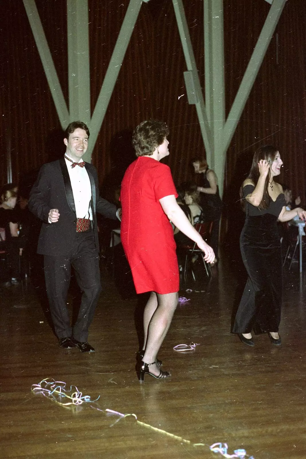 Tim does some, what looks like, dad dancing, from CISU at the Suffolk College May Ball, Ipswich, Suffolk - 11th May 1997