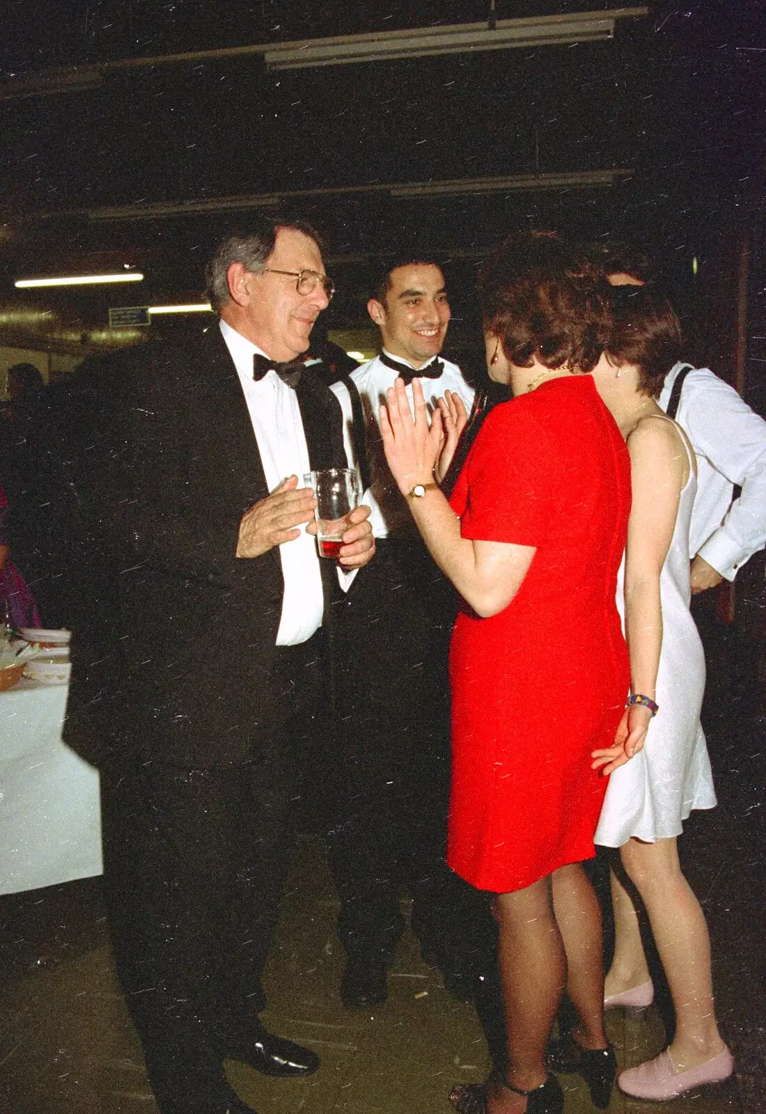 The Principal and Orhan, from CISU at the Suffolk College May Ball, Ipswich, Suffolk - 11th May 1997