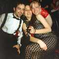 Trev and a couple of girls, CISU at the Suffolk College May Ball, Ipswich, Suffolk - 11th May 1997