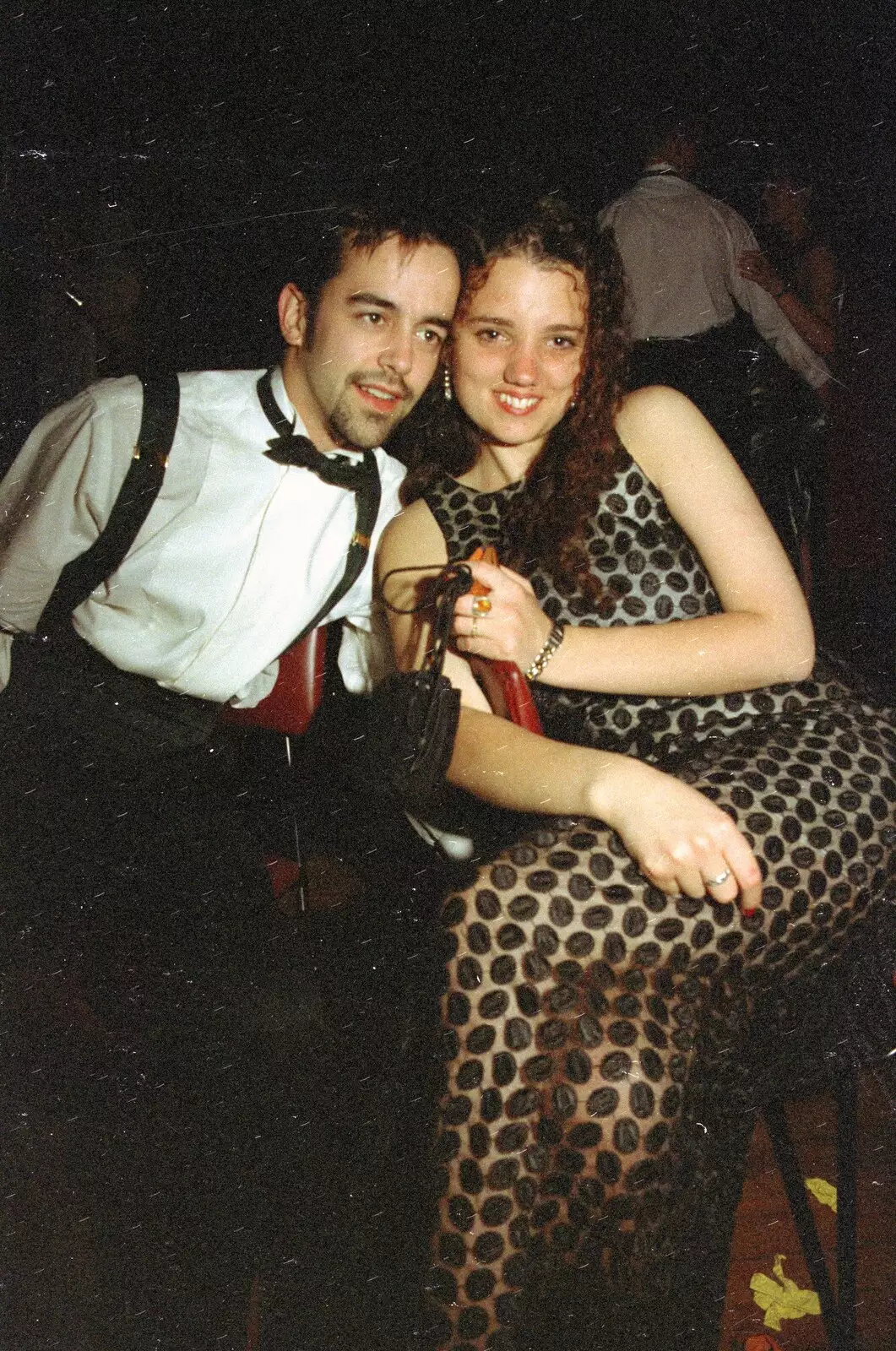 Trevor and a friend, from CISU at the Suffolk College May Ball, Ipswich, Suffolk - 11th May 1997