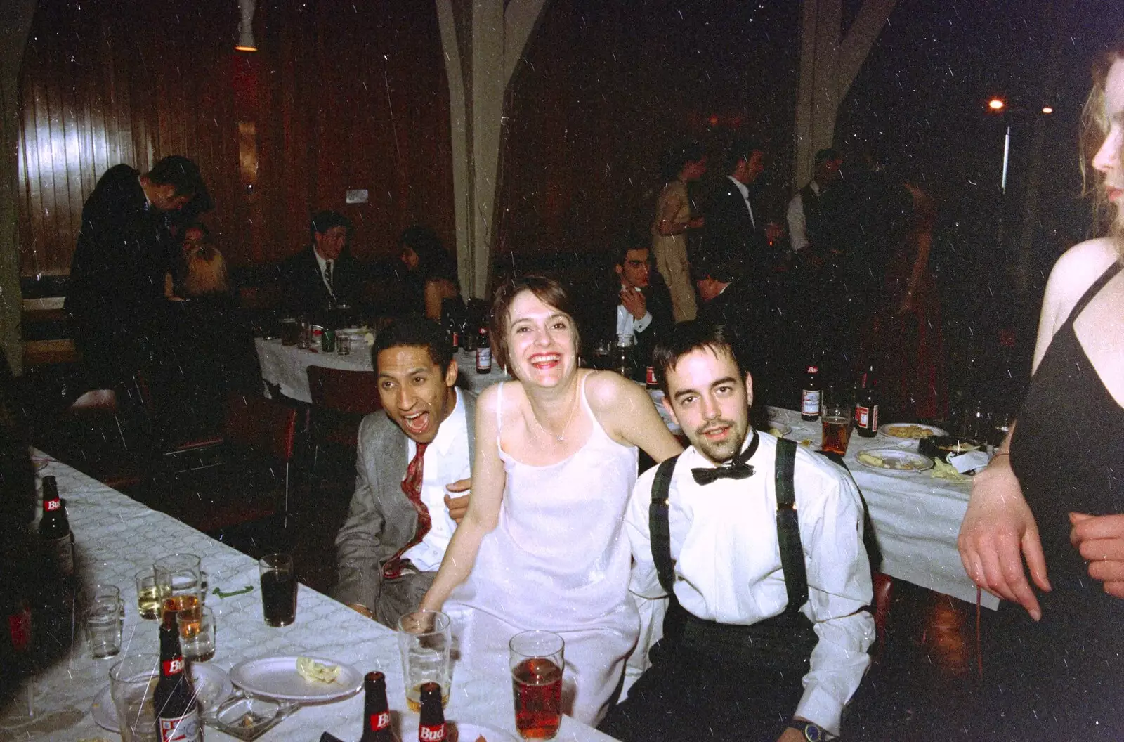 Rob and Trevor, from CISU at the Suffolk College May Ball, Ipswich, Suffolk - 11th May 1997