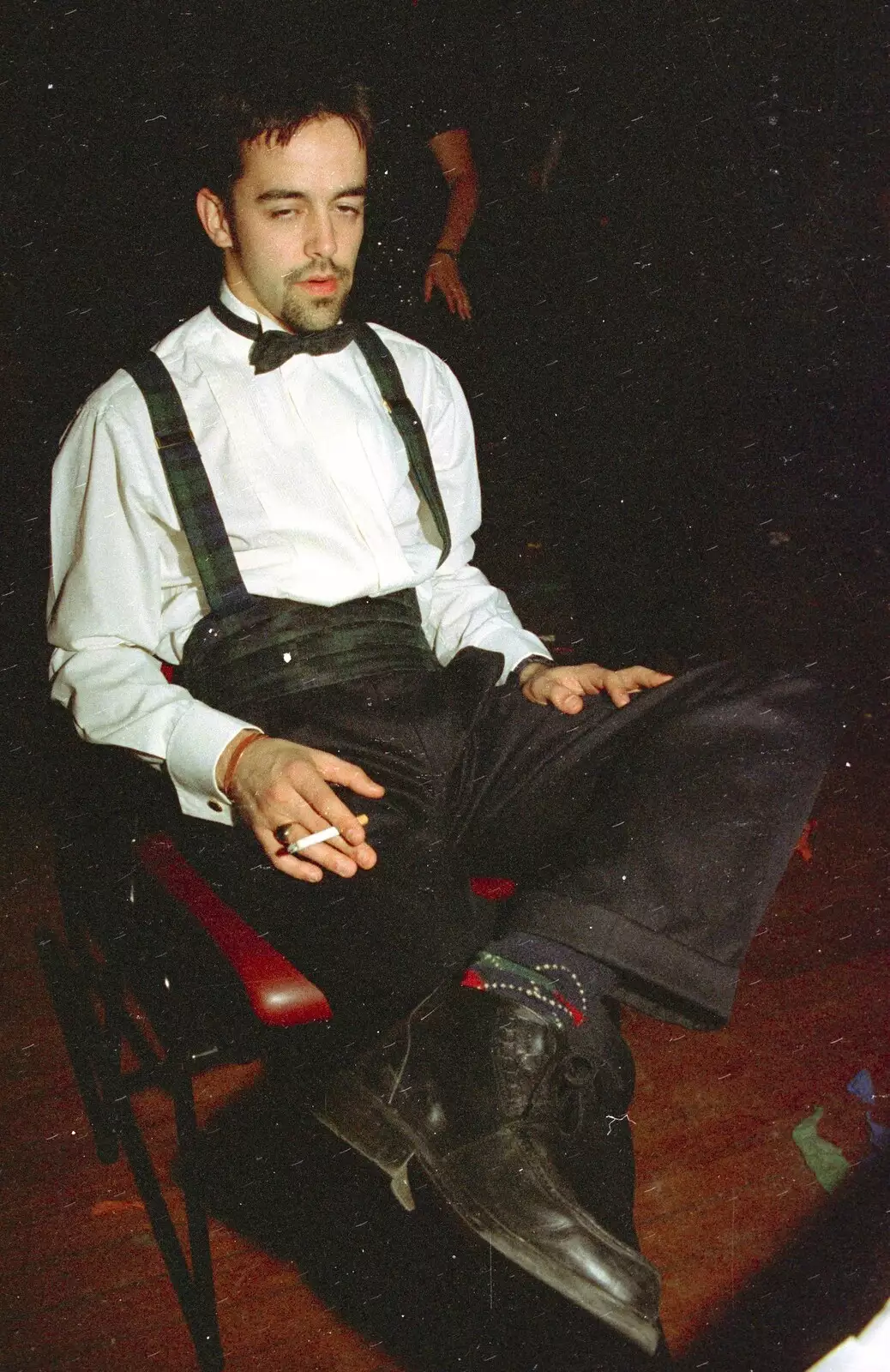 Trev looks a bit wasted, from CISU at the Suffolk College May Ball, Ipswich, Suffolk - 11th May 1997