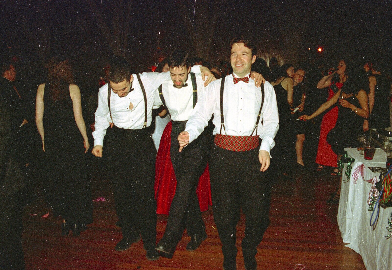 The lads are dancing from CISU at the Suffolk College May Ball, Ipswich, Suffolk - 11th May 1997