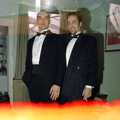 CISU at the Suffolk College May Ball, Ipswich, Suffolk - 11th May 1997, Orhan and Trev mean business