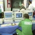 An doctor video-conferences with Chris Mole, CISU do 'Internet-in-a-field', Suffolk Show, Ipswich - May 21st 1997