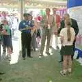 A schoolgirl is presented with something, CISU do 'Internet-in-a-field', Suffolk Show, Ipswich - May 21st 1997