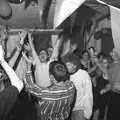 A hands-up moment, Lorraine's 18th and Claire's 21st, The Swan Inn, Brome, Suffolk - 11th June 1997