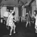 Getting some early dancing in, Lorraine's 18th and Claire's 21st, The Swan Inn, Brome, Suffolk - 11th June 1997