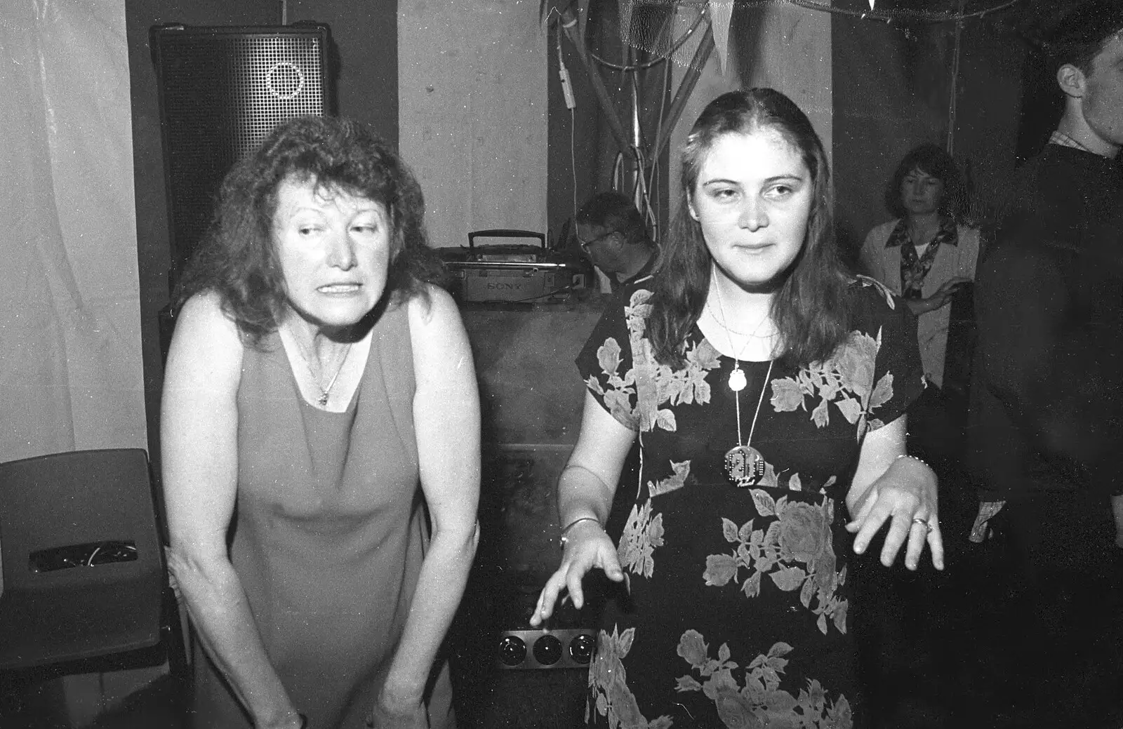 Sylvia and Claire, from Lorraine's 18th and Claire's 21st, The Swan Inn, Brome, Suffolk - 11th June 1997