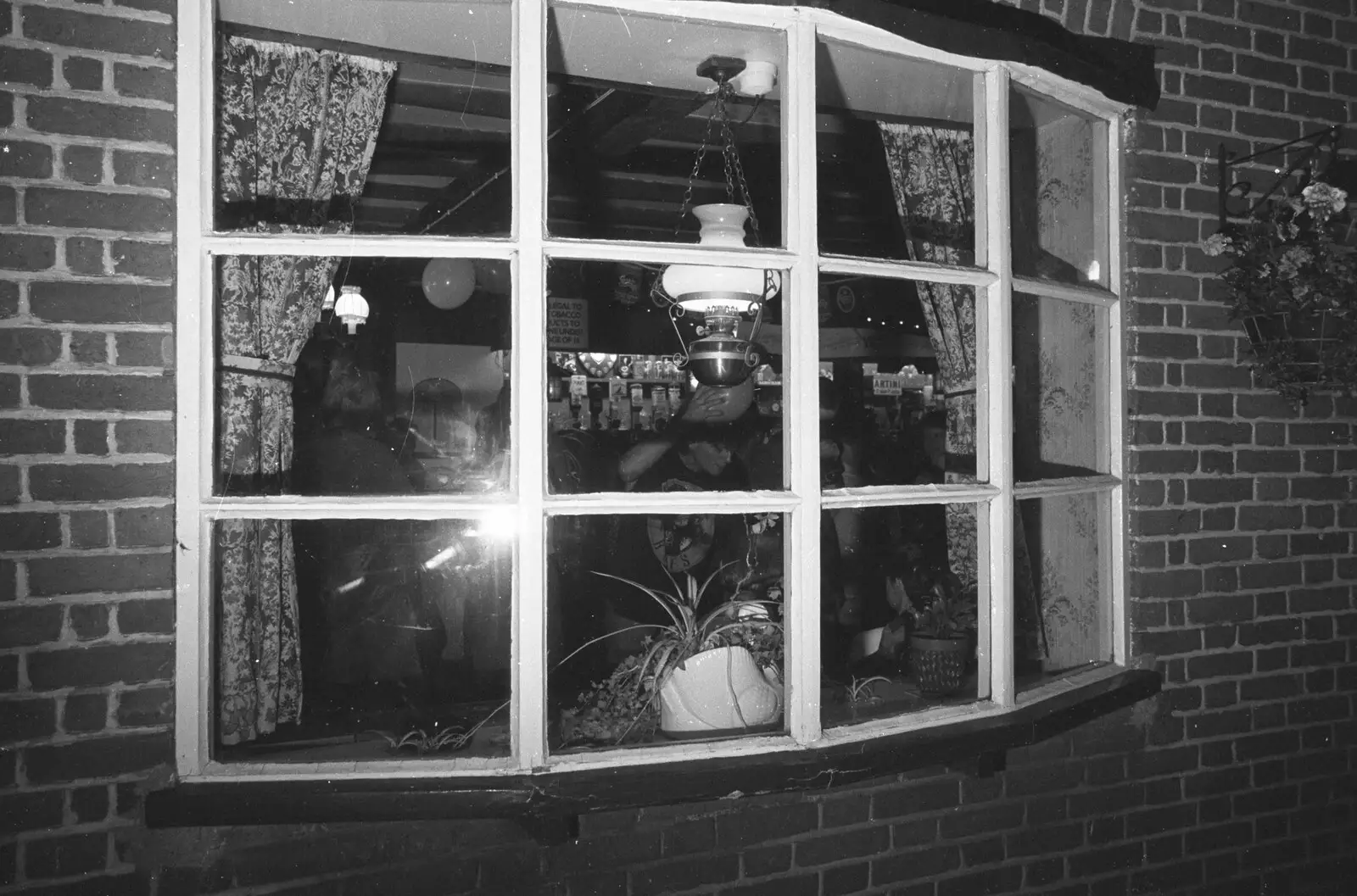 The view from outside, from Lorraine's 18th and Claire's 21st, The Swan Inn, Brome, Suffolk - 11th June 1997