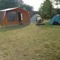 It's Tent City in Nosher's garden, Bromestock 1 and a Mortlock Barbeque, Brome and Thrandeston, Suffolk - 24th June 1997