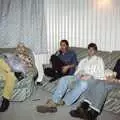 Hanging out in Andrew's lounge, Dougie's Birthday and Adrian Leaves CISU, Ipswich, Suffolk - 29th June 1997