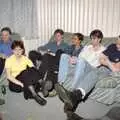 The SCC gang, Dougie's Birthday and Adrian Leaves CISU, Ipswich, Suffolk - 29th June 1997