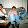Dougie's Birthday and Adrian Leaves CISU, Ipswich, Suffolk - 29th June 1997, There's another party in Andrew's lounge