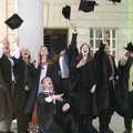The traditional mortar-board shot, Sis Graduates from De Montfort, Leicester, Leicestershire - 9th August 1997
