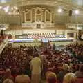 Students file in to the hall, Sis Graduates from De Montfort, Leicester, Leicestershire - 9th August 1997