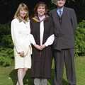 Sis Graduates from De Montfort, Leicester, Leicestershire - 9th August 1997, Mother, Sis and Nosher