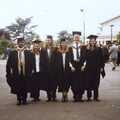 The graduation gang, Sis Graduates from De Montfort, Leicester, Leicestershire - 9th August 1997
