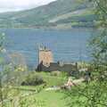 A ruined castle on the shores of Loch Ness, A Trip to Pitlochry, Scotland - 24th March 1998
