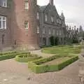 Formal gardens at Glamis Castle, A Trip to Pitlochry, Scotland - 24th March 1998