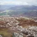 A view from the top of Scheihallion, A Trip to Pitlochry, Scotland - 24th March 1998