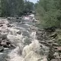 A raging river, A Trip to Pitlochry, Scotland - 24th March 1998