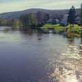The Aberfeldy distillery and the River Tay, A Trip to Pitlochry, Scotland - 24th March 1998