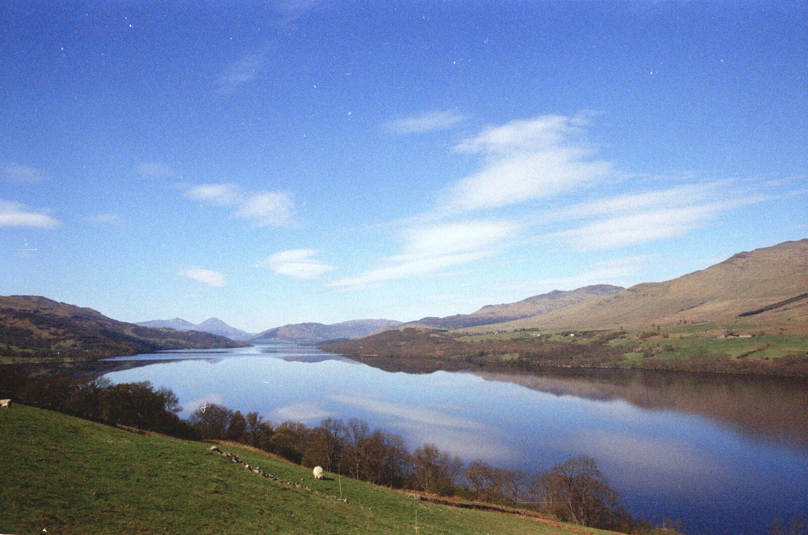 Another loch scene from A Trip to Pitlochry, Scotland - 24th March 1998
