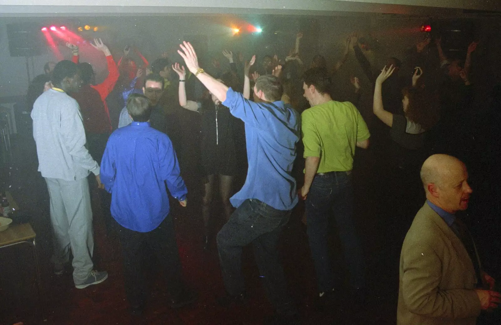 Even more hands, from A CISU Thrash in the SCC Social Club, Rope Walk, Ipswich - 4th April 1998