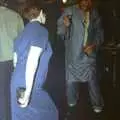 One of the mainframe guys dances, A CISU Thrash in the SCC Social Club, Rope Walk, Ipswich - 4th April 1998