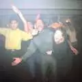 Natalie and Winston give it some, A CISU Thrash in the SCC Social Club, Rope Walk, Ipswich - 4th April 1998