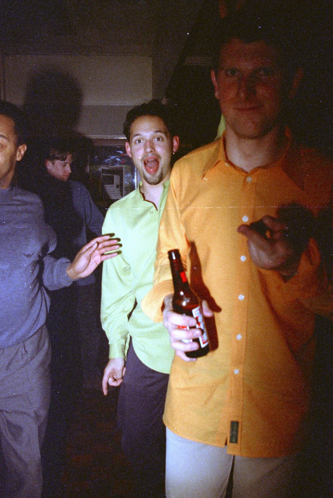 Paul and Jon from A CISU Thrash in the SCC Social Club, Rope Walk, Ipswich - 4th April 1998