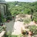 Mother and Mike's garden at The Chapel, Hoo Meavy, A CISU Trip to Plymouth, Devon - 1st May 1998