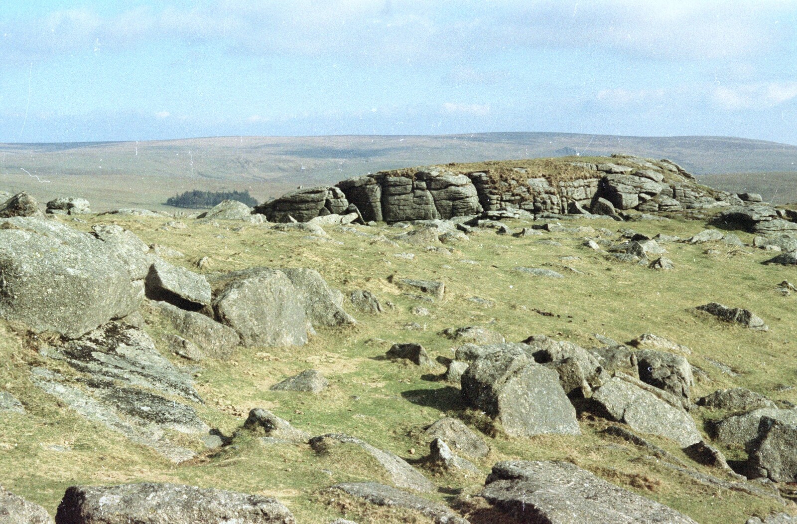 A view of Dartmoor from A CISU Trip to Plymouth, Devon - 1st May 1998