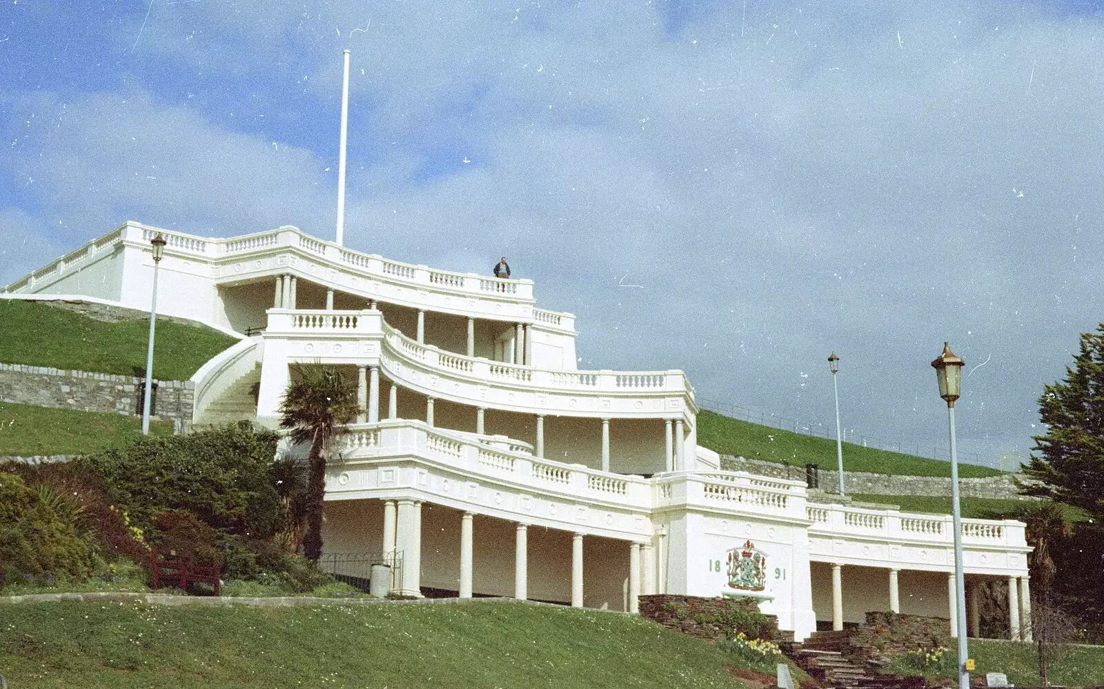 The Belvedere on Plymouth Hoe, from A CISU Trip to Plymouth, Devon - 1st May 1998