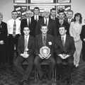 The runners up and the SCC Treasurer, The CISU Awards Season, Suffolk County Council, Ipswich - 21st May 1998