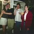 The ops boys again, Andrew's CISU Party, and Nosher's Garden Barbeque, Ipswich and Brome, Suffolk - June 10th 1998