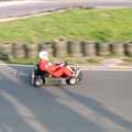 CISU go Go-Karting in Caxton, Cambridge - 23rd June 1998, Someone roars about