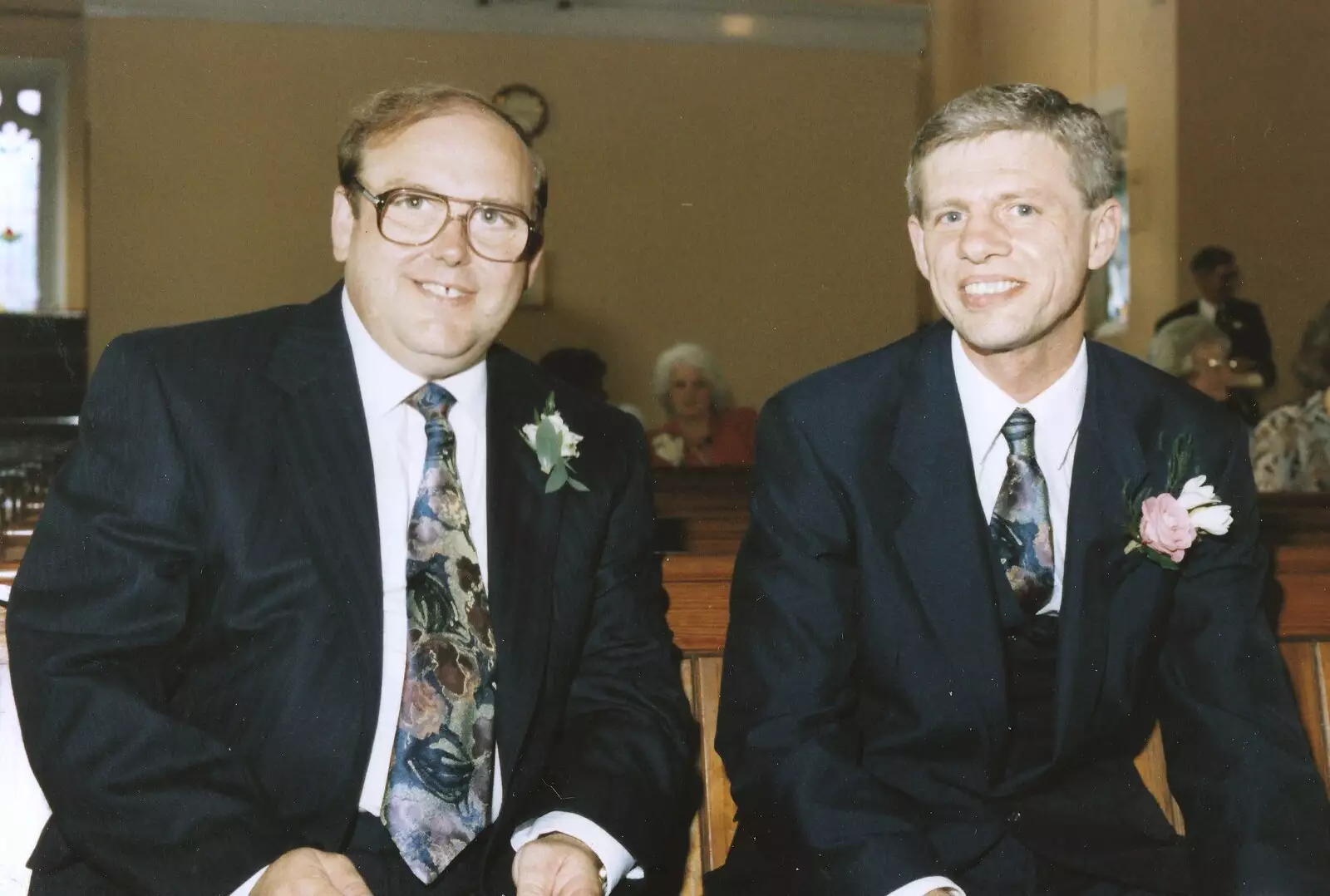 Mike and Steve-o, from Steve-O's Wedding, Thorpe St. Andrew, Norwich, Norfolk - 3rd July