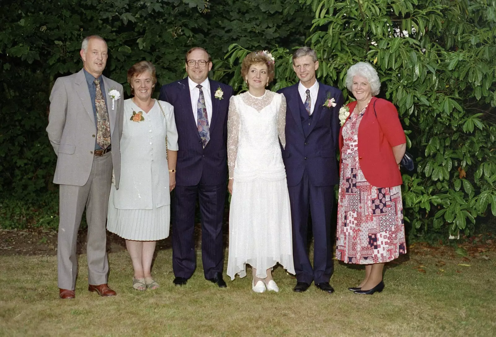 David and Linda join the group, from Steve-O's Wedding, Thorpe St. Andrew, Norwich, Norfolk - 3rd July