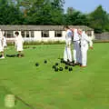 Tony checks his woods, Tony and Janet's Building Plot, and the Red Arrows, Eye, Suffolk - 22nd July 1998