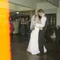 The first dance, Joe and Lesley's CISU Wedding, Ipswich, Suffolk - 30th July 1998