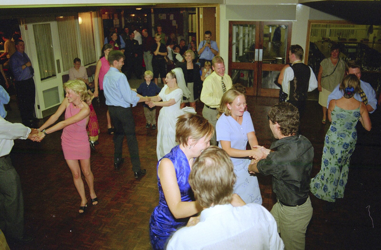 More dancing guests from Joe and Lesley's CISU Wedding, Ipswich, Suffolk - 30th July 1998