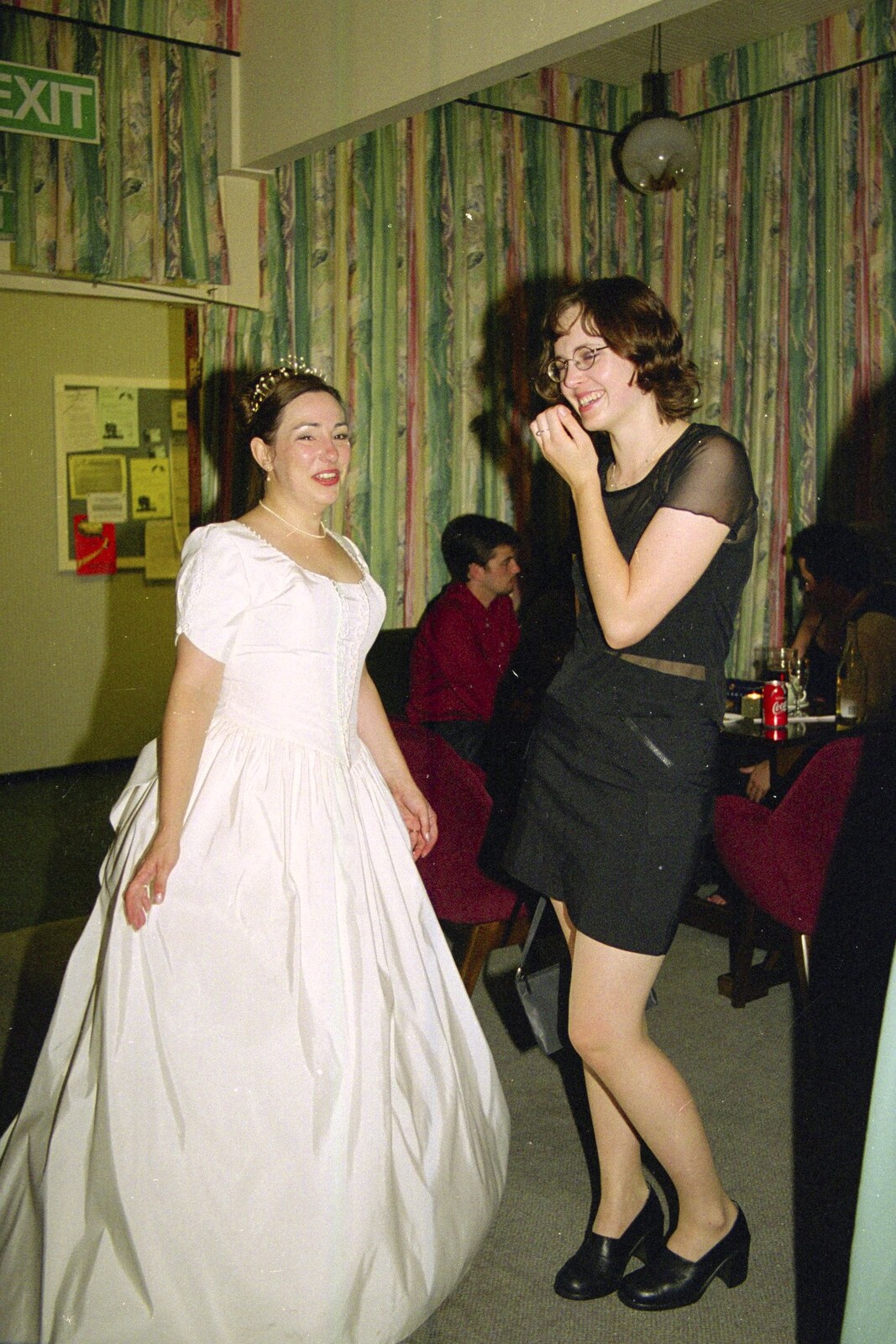 Lesley and Hannah from Joe and Lesley's CISU Wedding, Ipswich, Suffolk - 30th July 1998