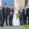 Joe and Lesley's CISU Wedding, Ipswich, Suffolk - 30th July 1998, Wedding photos outside the Meeting House