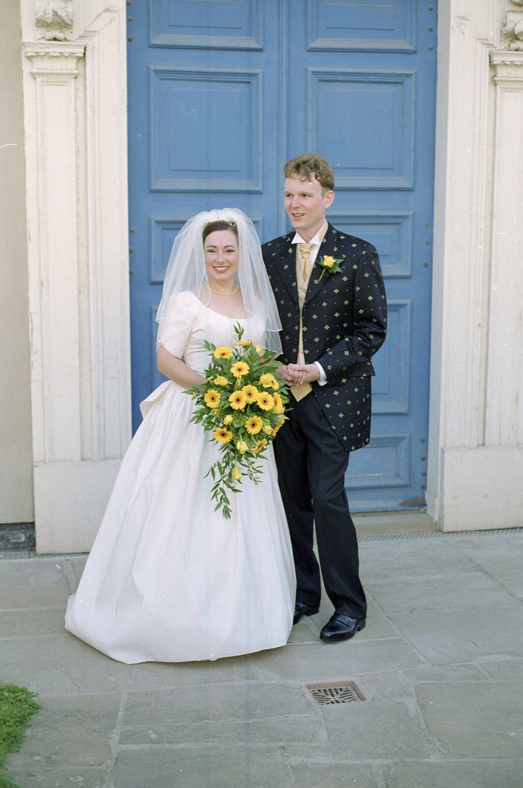 Lesley and Joe from Joe and Lesley's CISU Wedding, Ipswich, Suffolk - 30th July 1998
