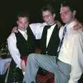 Martin, Simon and Sean, Hamish and Jane's Wedding, Canford School, Wimborne, Dorset - 5th August 1998